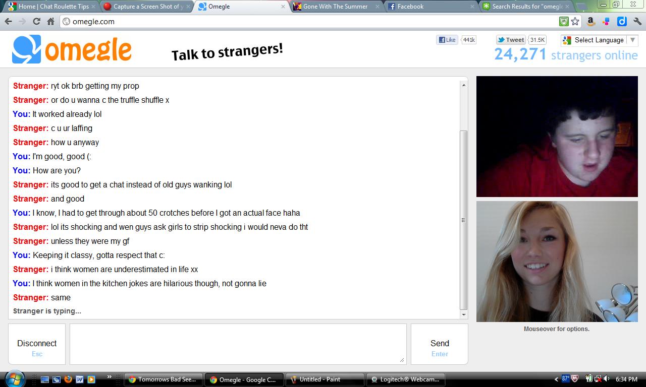 Omegle lovely nipples